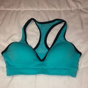 Turquoise PINK sports bra